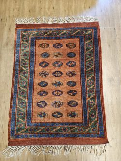 116x88 vintage handgeknoopt oosters tapijt kazak ID33846