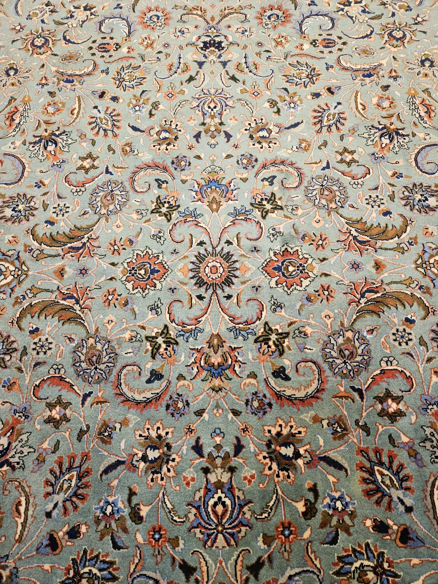 350x250 vintage handgeknoopt perzisch tapijt sarough ID33888 - Afbeelding 3