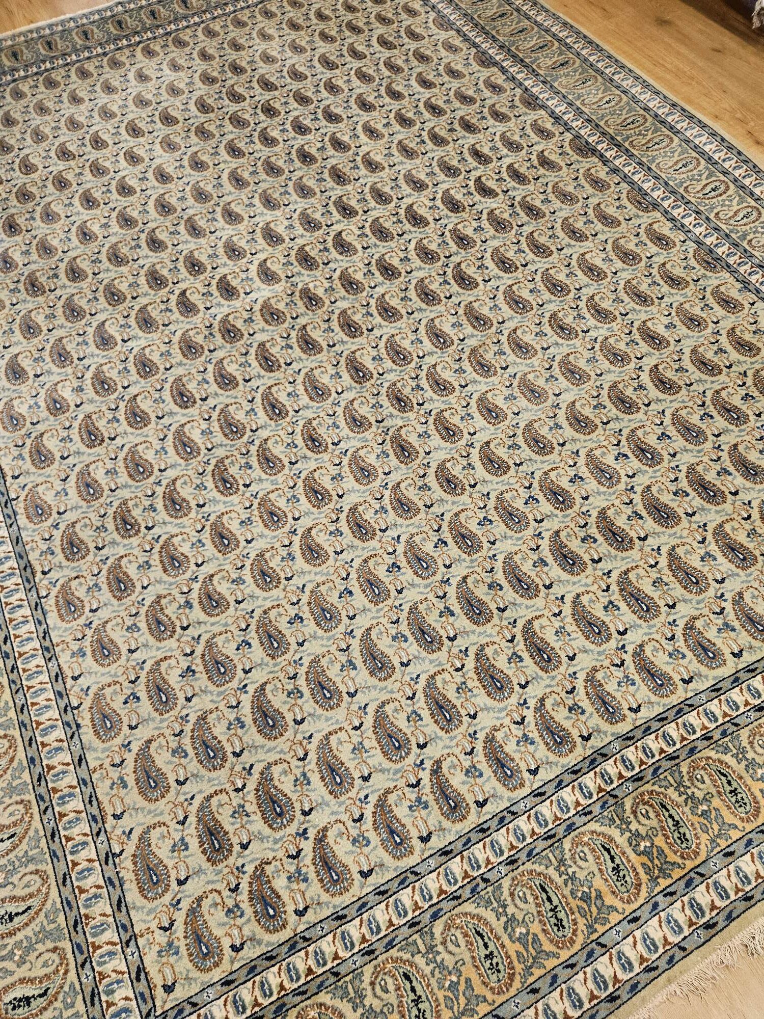 307x230 vintage handgeknoopt perzisch tapijt kashan ID33948 - Afbeelding 2