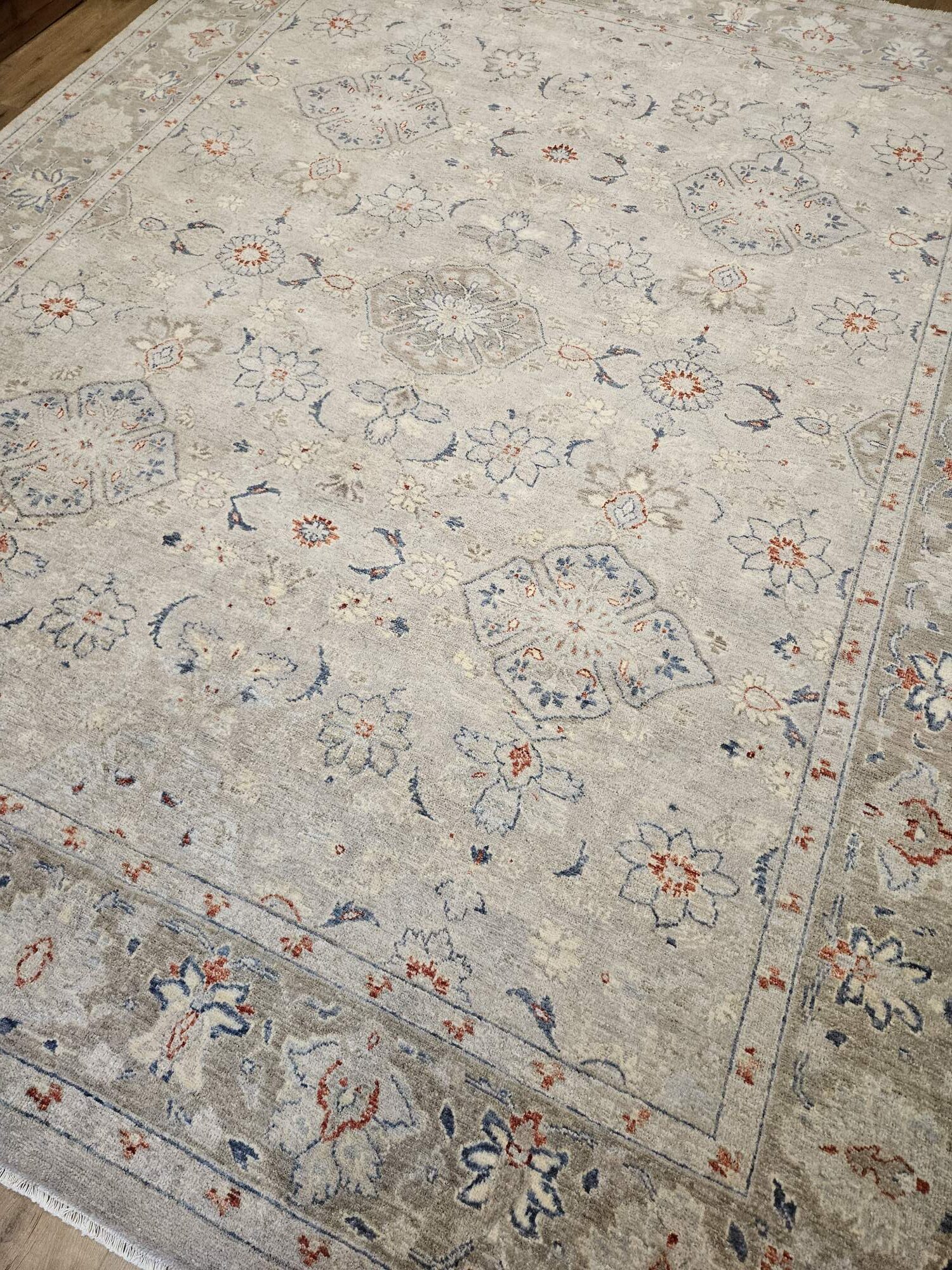 308x250 Handgeknoopt oosters tapijt ziegler design ID33964 - Afbeelding 2