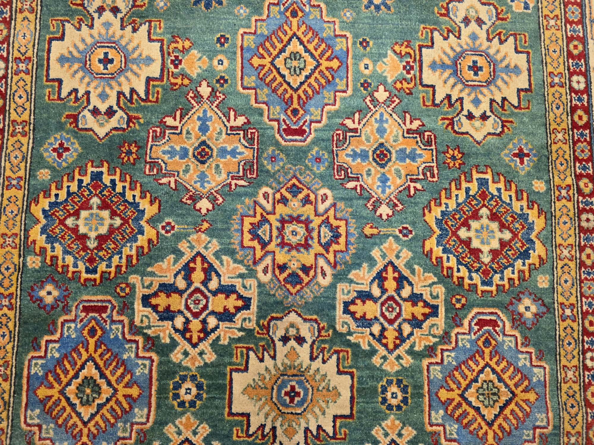 254x170 handgeknoopt oosters tapijt kazak ID33978 - Afbeelding 2