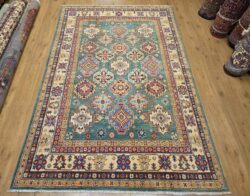 254x170 handgeknoopt oosters tapijt kazak ID33978