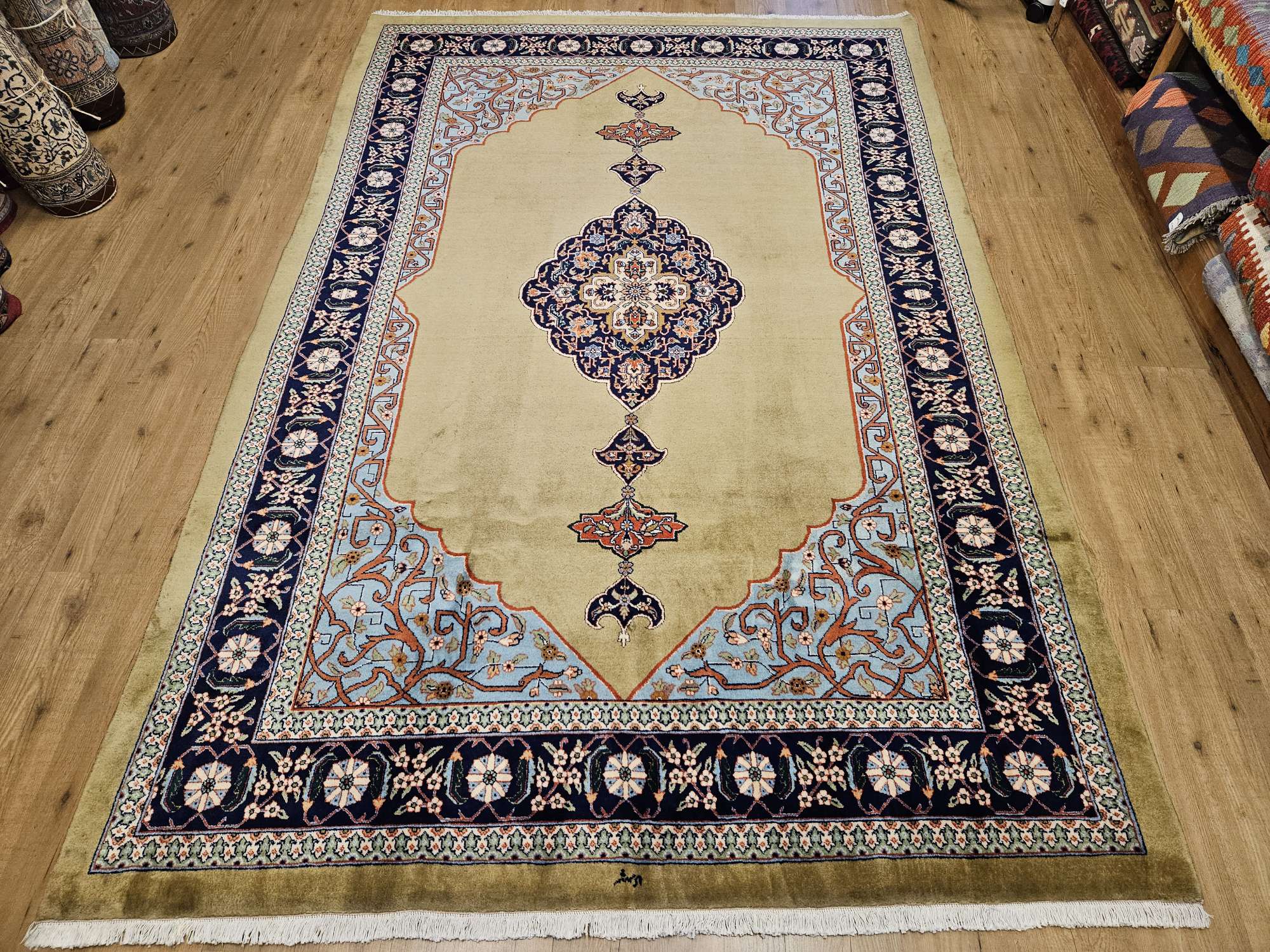 303x202 handgeknoopt perzisch tapijt tabriz ID33874