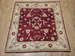 155x155 handgeknoopt oosters tapijt ziegler ID33872