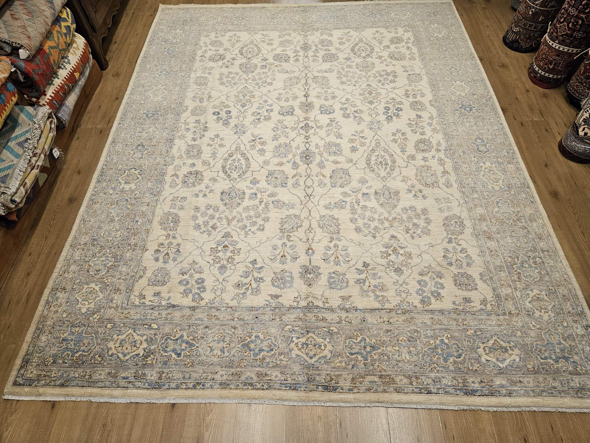 307x243 handgeknoopt oosters tapijt ziegler design ID33966
