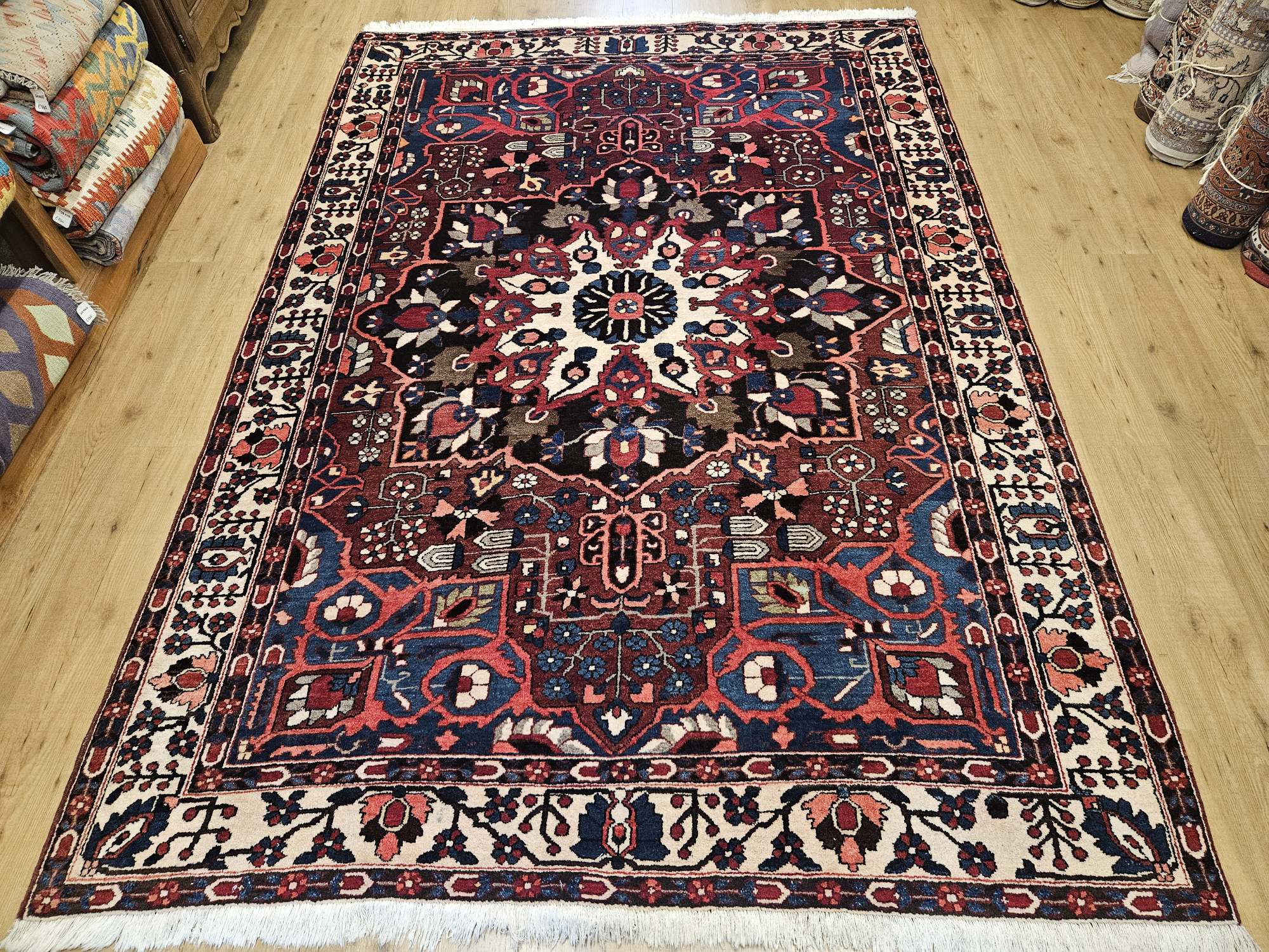 307x213 vintage handgeknoopt perzisch tapijt bakhtiar ID33304