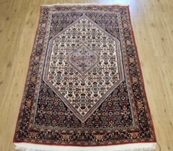 177x118 vintage handgeknoopt perzisch tapijt bidjar aiD33902