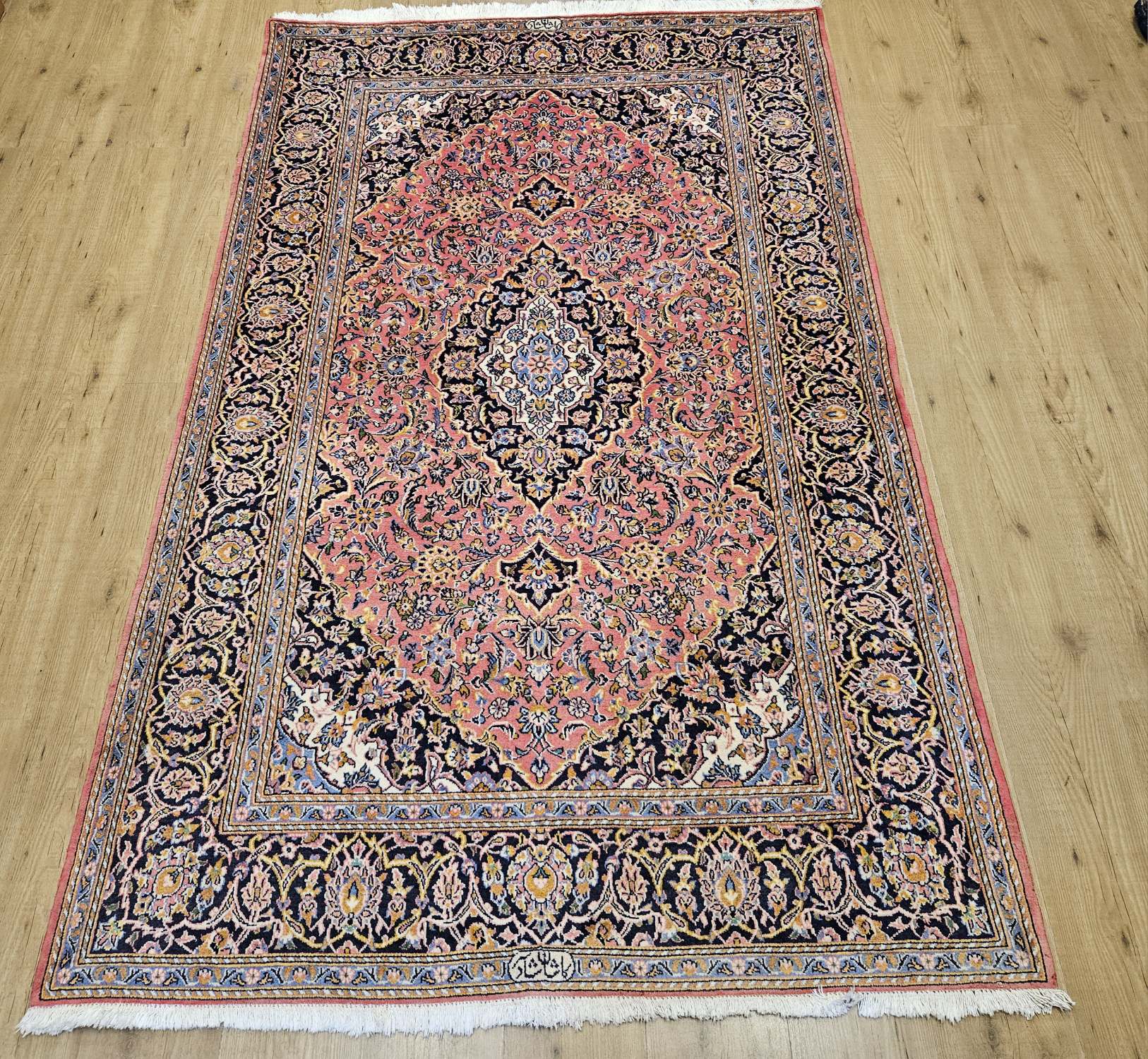230x141 vintage handgeknoopt perzisch tapijt kashan ID33890