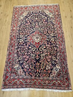 212x128 vintage handgeknoopt perzisch tapijt sarough ID33924