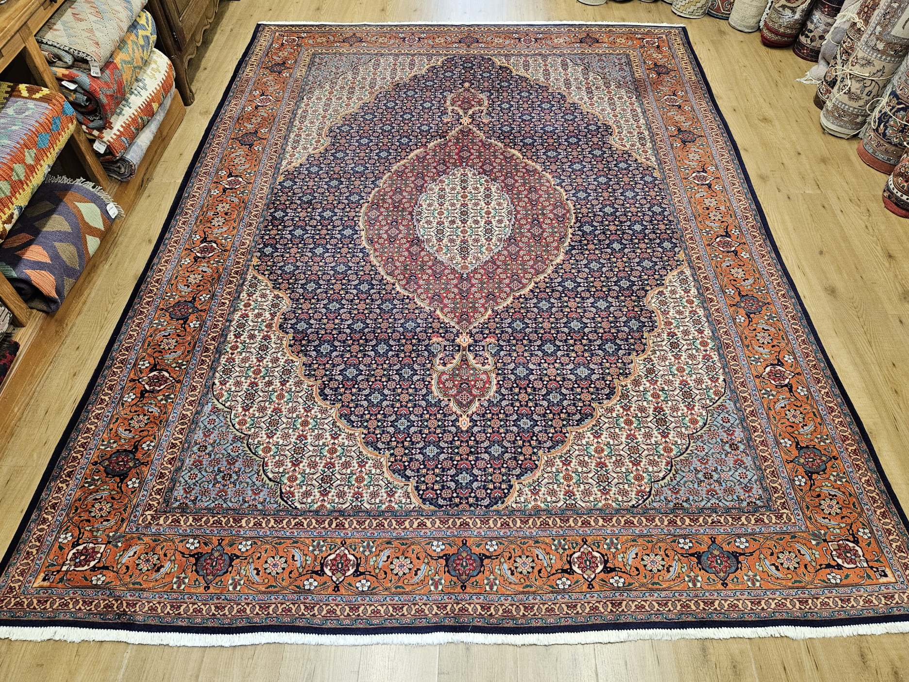 333x248 vintage handgeknoopt perzisch tapijt tabriz ID33876