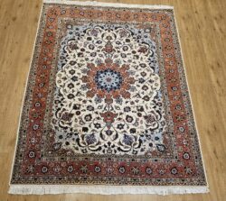 210x158 vintage handgeknoopt perzisch tapijt tabriz 50raj ID33916